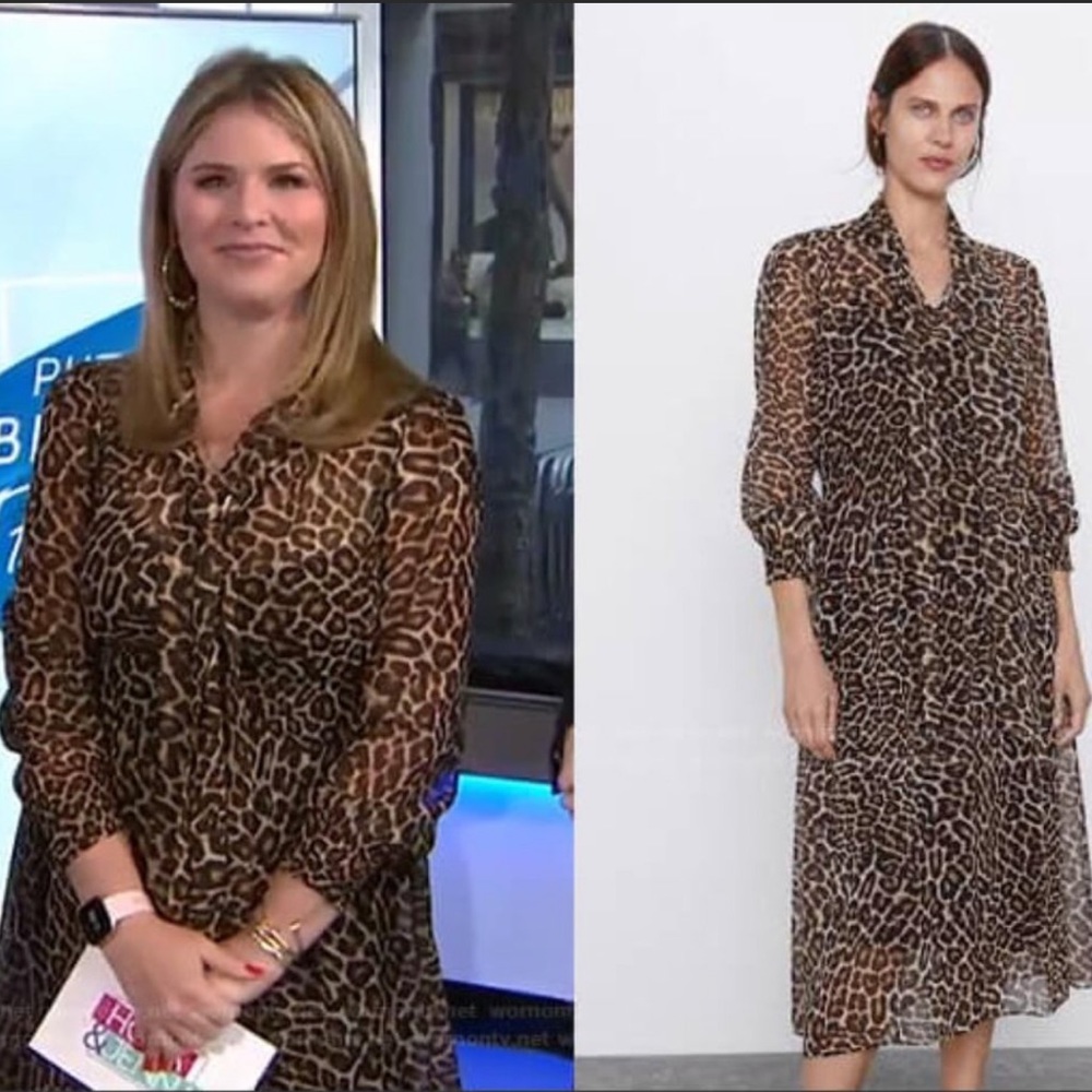 Zara animal print dress - Picture 9 of 9
